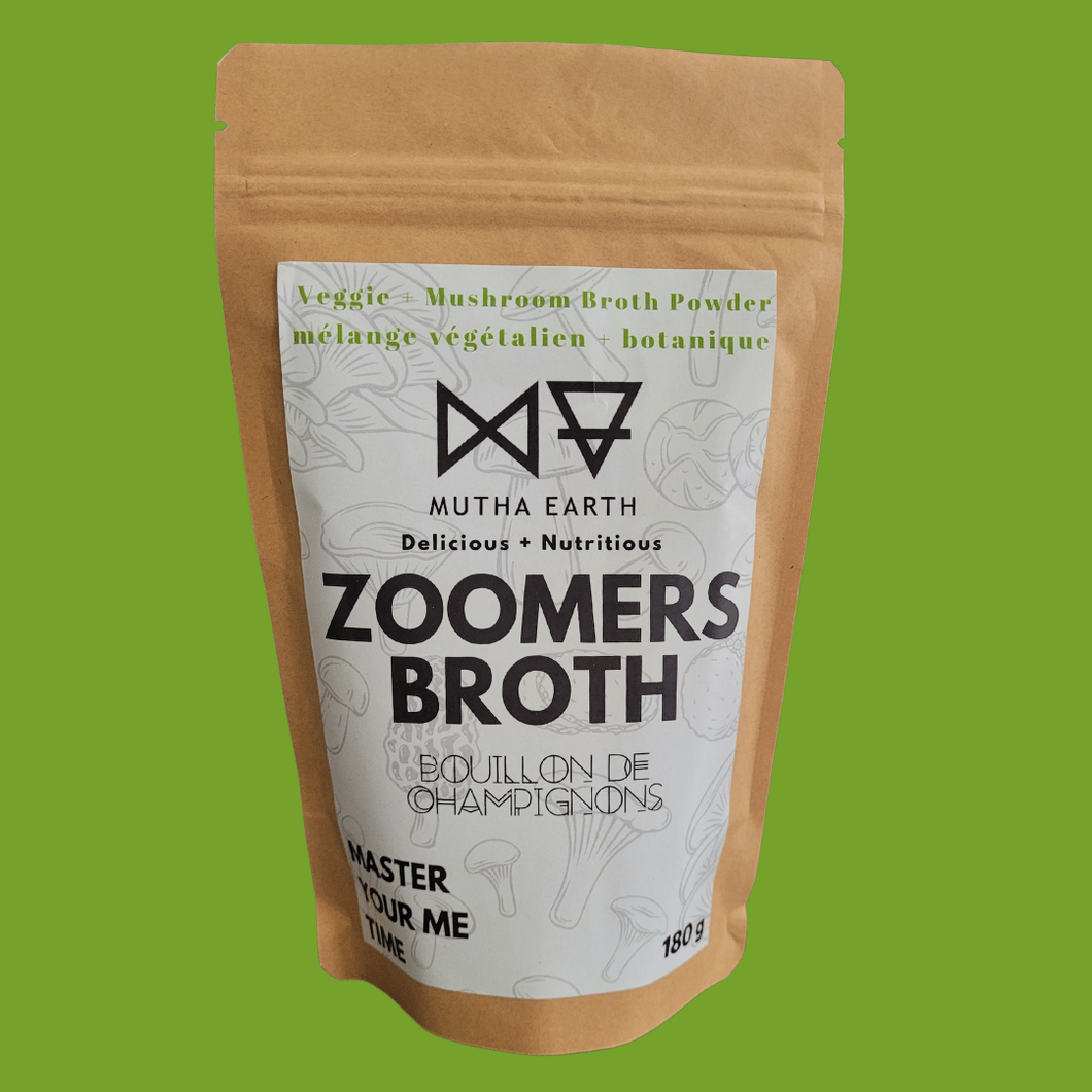Zoomers Veggie Mushroom Broth Powder (vegan)