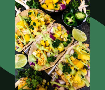 Vegan Cauliflower & Pineapple Tacos