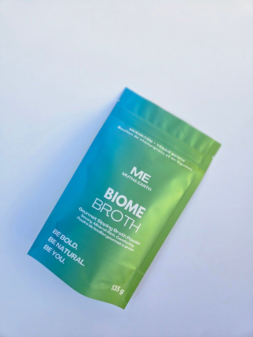 Biome Broth – Adaptogenic Mushroom & Seaweed Superfood Broth (135 g, ~25 Servings)