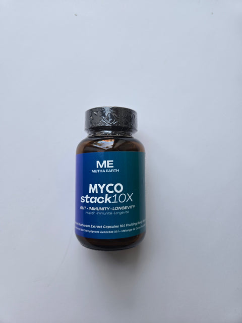 MycoSTACK10x Mushroom Capsule Blend (10 in 1)